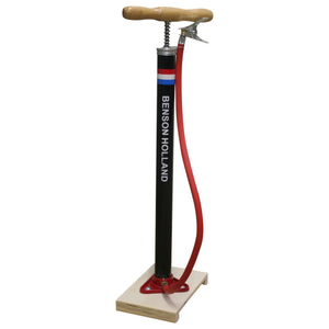 Pompa per bicicletta Benson - Design classico - Tavola in legno