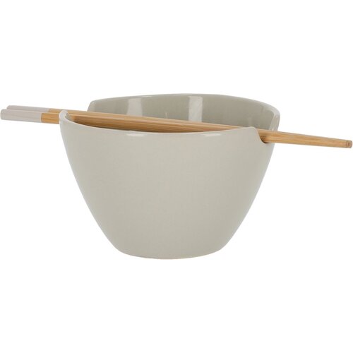 Bol à poke Jens Living - Baguettes incluses - Gris