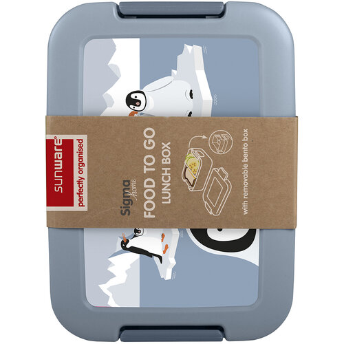 Sunware Sunware Sigma Home Broodtrommel/Lunchbox Pinguïn