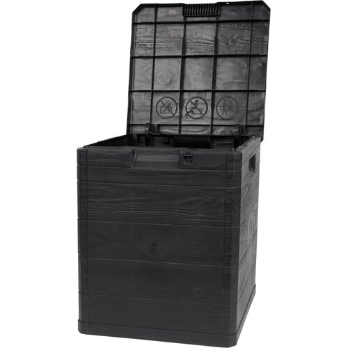Outdoor storage box – Black – 90 liters – 42.5 x 44 x 50 cm