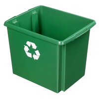 Skrzynia do przechowywania Sunware Nesta Eco – zielona – 45 litrów