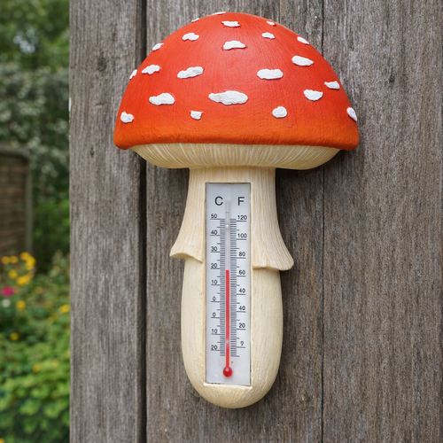 Esschert Design Esschert Design Thermometer Fliegenpilz