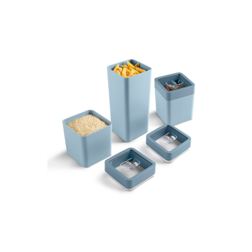 Sunware Sunware Sigma Home Voorraadbussen - Donkerblauw - Set van 3