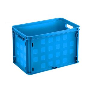 Sunware Caisse de rangement carrée Sunware - Bleue - 26 litres