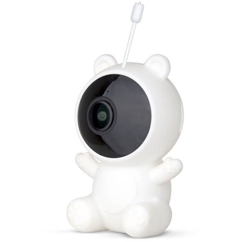 Qnect Wifi Smart Baby Monitor Set - Includes Camera - White