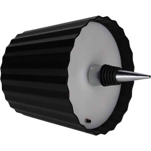 Lampe bouteille LED Jens Living - Noire - Nervurée