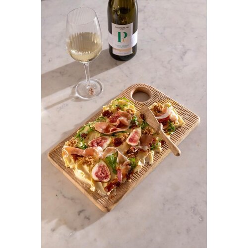 Senza Boterbord met mes - Naturel - 33 x 20 x 1,5 cm