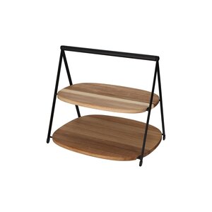 Jens Living Linn pieghevole Etagere - Naturale - 28 x 24 x 25,5 cm Jens Living Linn pieghevole Etagere - Naturale - 28 x 24 x 25,5 cm