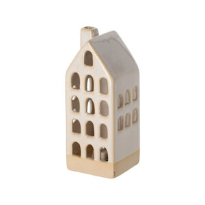 Jens Wohnhaus mit LED-Beleuchtung – 5 x 5 x 13 cm