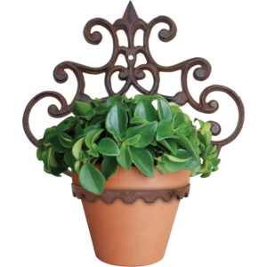 Esschert Design Esschert Design Hangende Bloempot - Gietijzer - 28 x 32,5 cm