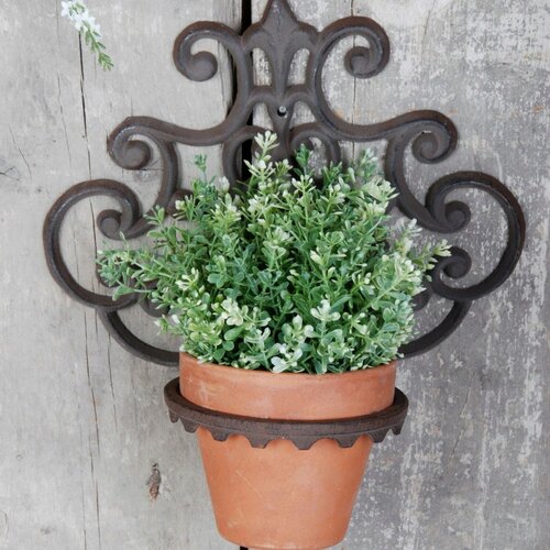 Esschert Design Pot de fleurs suspendu Esschert Design - Fonte - 28 x 32,5 cm