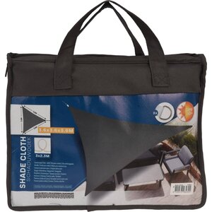 Malla de sombra triangular - Gris - 3,6 x 3,6 x 3,6 metros Malla de sombra triangular - Gris - 3,6 x 3,6 x 3,6 metros
