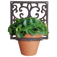 Pot de fleurs suspendu Esschert Design - Fonte - 19 x 19 cm