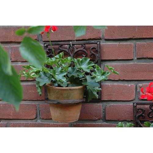 Esschert Design Pot de fleurs suspendu Esschert Design - Fonte - 19 x 19 cm