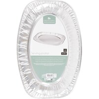 Platos para servir de aluminio Excellent Houseware - 48 x 28 cm - Juego de 2