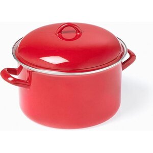 Mashed Potato/Soup Pot Red - Ø24 cm