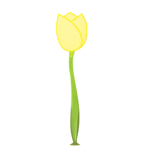 Fliegenklatsche Tulpe - Kunststoff - Gelb