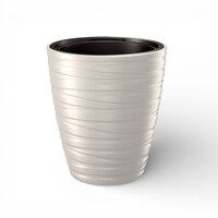 Pot de fleurs en plastique taupe - Ø 37 cm – Hauteur 42 cm