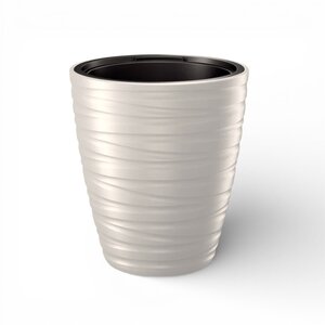 Kunststof Bloempot Taupe - Ø37 cm – Hoogte 42 cm