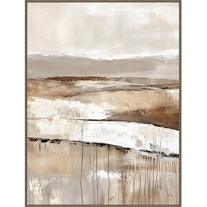 ter Halle Ter Halle Tela con cornice - Vista - Dipinto a mano - 60 x 80 cm