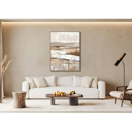 ter Halle Ter Halle Canvas with frame - View - Hand-painted - 60 x 80 cm