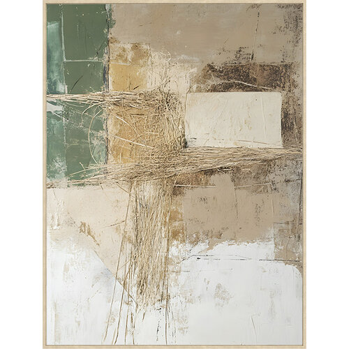 ter Halle Ter Halle Canvas met lijst - Schilderij - Handgeschilderd - 60 x 80 cm