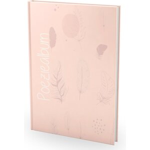 Album di poesie con copertina rigida - Rosa Album di poesie con copertina rigida - Rosa