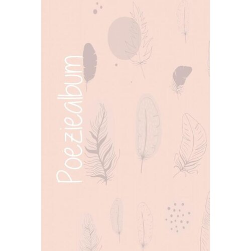 Album de poésie à couverture rigide - Rose