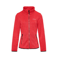 Nordberg ANDREA Fleece Vest - Women - Red Melange