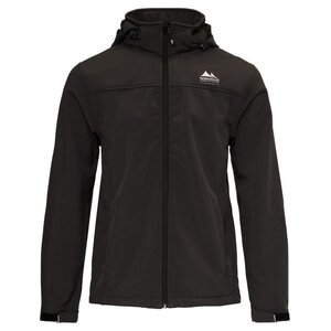 Nordberg Nordberg KJELD - Softshell Outdoor Sommerjacke Herren - Black Melange