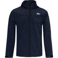 Nordberg KJELD - Veste d'été Softshell Outdoor Homme - Marine Foncé/Bleu Foncé Mélange