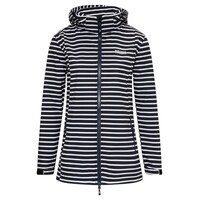 Nordberg Breton – Kurtka letnia typu softshell outdoorowa damska – granatowa/ciemnoniebieska w paski