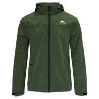 Nordberg KJELD - Chaqueta softshell outdoor de verano para hombres - Green Melange