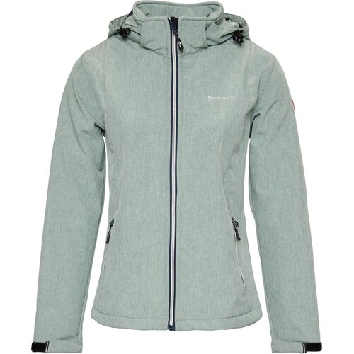 Nordberg Nordberg RINDA - Softshell-Sommerjacke für Damen - Hellgrün meliert Nordberg Nordberg RINDA - Softshell-Sommerjacke für Damen - Hellgrün meliert