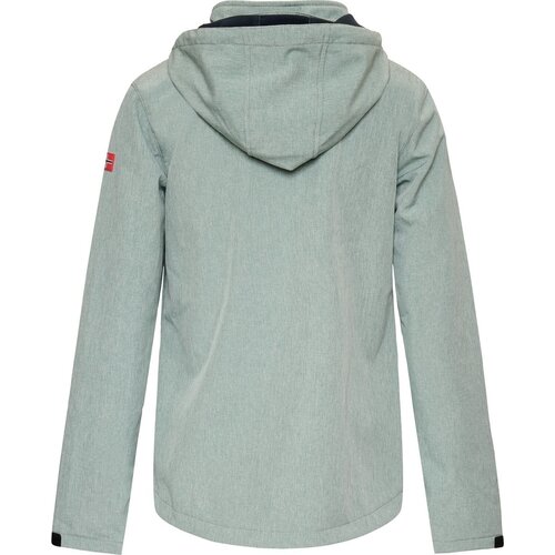 Nordberg Nordberg RINDA - Softshell-Sommerjacke für Damen - Hellgrün meliert