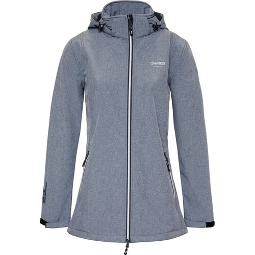 Nordberg Nordberg RONDA - Softshell-Sommerjacke für Damen - Hellgrau meliert Nordberg Nordberg RONDA - Softshell-Sommerjacke für Damen - Hellgrau meliert