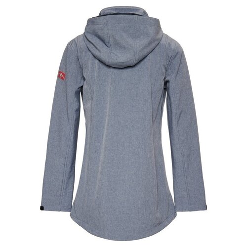 Nordberg Nordberg RONDA - Softshell-Sommerjacke für Damen - Hellgrau meliert Nordberg Nordberg RONDA - Softshell-Sommerjacke für Damen - Hellgrau meliert