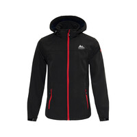 Nordberg MATS - Chaqueta softshell de verano para hombre - Negro jaspeado