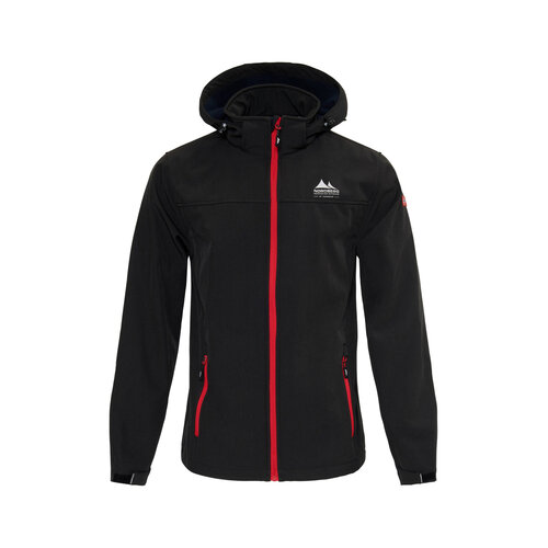 Nordberg Nordberg MATS - Veste softshell d'été pour homme - Noir chiné