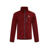 Nordberg Benjamin Fleece Vest - Heren - Bordeaux Melange