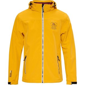 Nordberg Nordberg TROND - Chaqueta softshell outdoor de verano para hombres - Amarillo