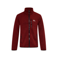 Nordberg Frank Fleece Vest - Men - Bordeaux Melange