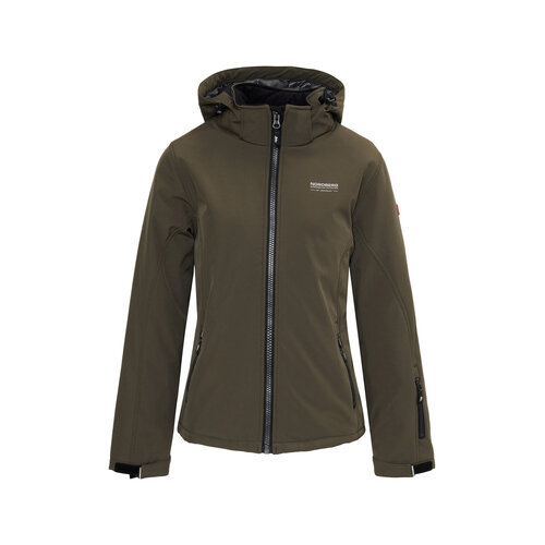 Nordberg Nordberg Shirley Winterjacke - Damen - Softshell - Army Nordberg Nordberg Shirley Winterjacke - Damen - Softshell - Army