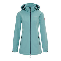 Nordberg Iris - Giacca estiva softshell da donna - Blu minerale