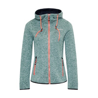 Nordberg Elise Fleece Vest - Dames - Groen Melange