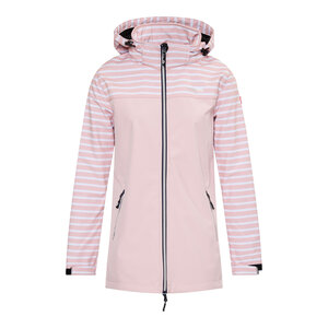 Nordberg Nordberg Maddy - Veste softshell d'été pour femme - Rayures roses Nordberg Nordberg Maddy - Veste softshell d'été pour femme - Rayures roses