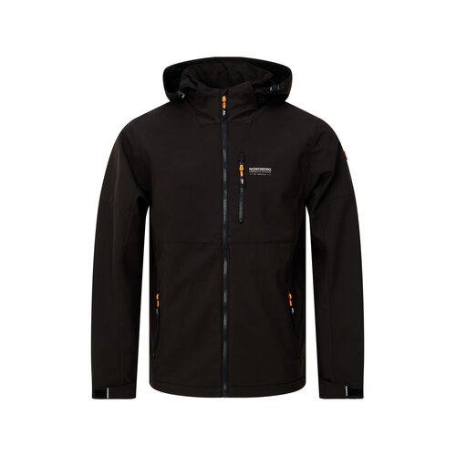 Nordberg Nordberg Dustin - Softshell Outdoor Zomerjas Heren - Zwart