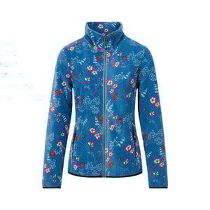 Nordberg Gilet in pile Nordberg Floor - Donna - Blu mélange