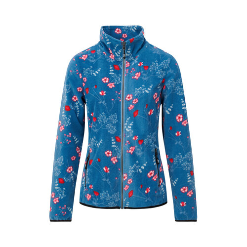 Nordberg Nordberg Floor Fleece Vest - Dames - Blauw Melange