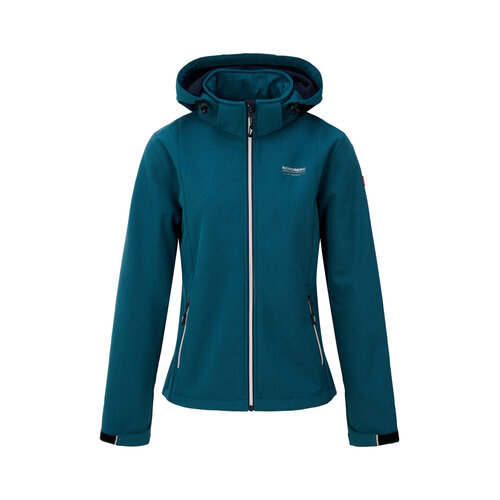 Nordberg Nordberg RINDA - Veste softshell d'été pour femme - Lagon chiné